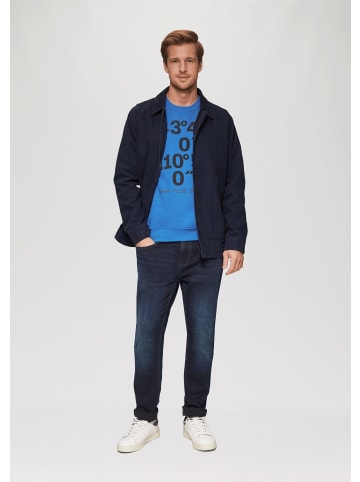 s.Oliver Sweatshirt langarm in Blau