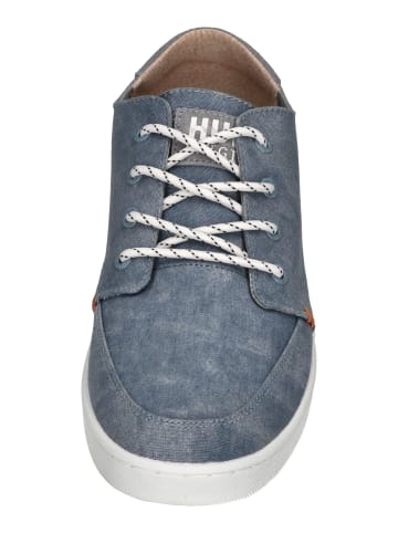 Hub Sneaker Low BOSS in blau