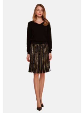 TOOCHE Rock "Fringe Velvet Jupe" für Damen in gelb