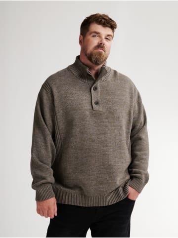 Petrol Industries Plus Size Grobstrickpullover Sand Dunes in Grün