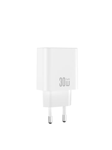 XO XO Wandladegerät CE41 PD 30W 1x USB-C weiß + Kabel USB-C - USB-C