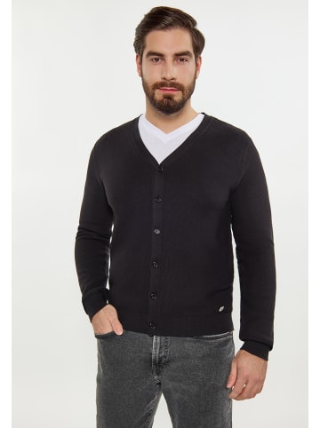 DreiMaster Herren Cardigan in Schwarz