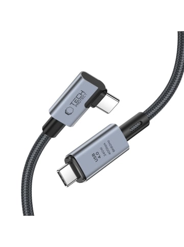 TechProtect Tech-Protect UltraBoost Max L USB-C 4.0 / USB-C 4.0 PD-Kabel 240 in Grau
