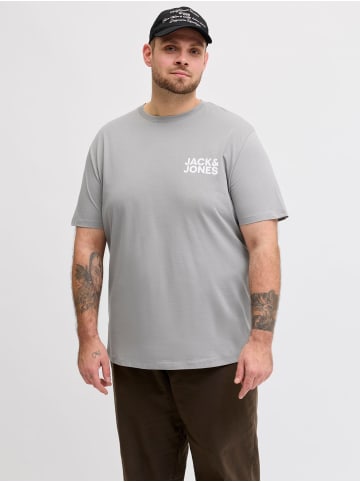 JACK & JONES PLUS T-shirt in Ultimate Grey