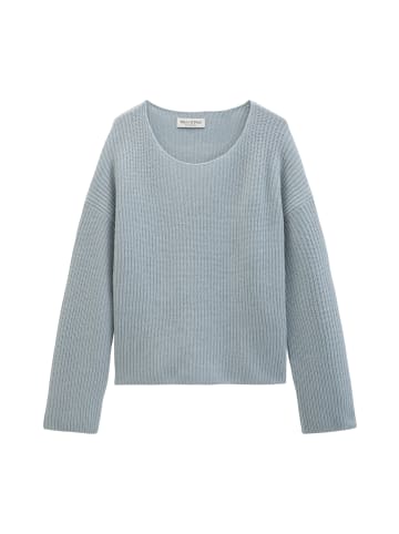 Marc O'Polo Strickpullover loose in Glacial Blue