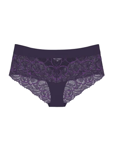 Triumph Langer Boxer Red Label Body Make-Up Illusion Lace in PRUSSIAN BLUE