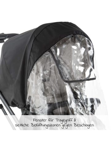 Hauck Regenschutz für Sportwagen Vision / Colibri in schwarz