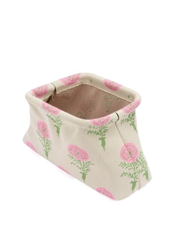 Nolie Women Clutch in Beige Multicolor