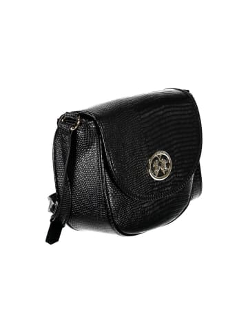 La Martina Schwarz Polyurethan Damen Schulter Tasche