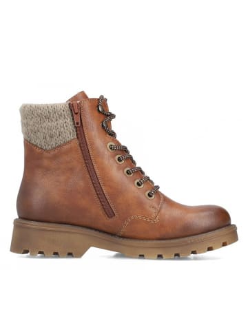 rieker Schnürstiefel  in Braun