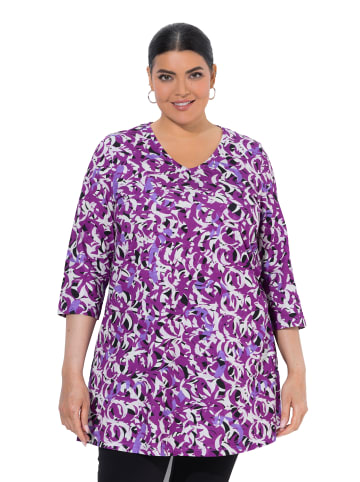 Ulla Popken Longshirt in lila
