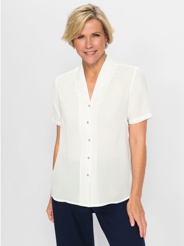 WITT WEIDEN Kurzarm-Bluse in ecru