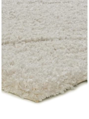 Atticgo Hochflor-Teppich ATESA in weiß