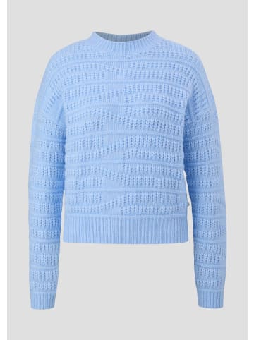 QS Strickpullover in 53W0_himmelblau