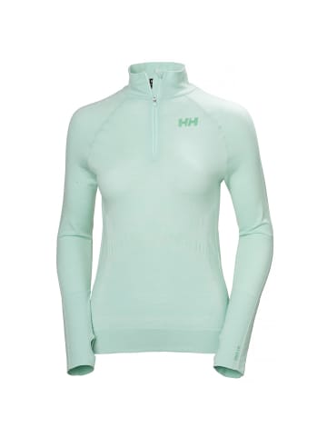 Helly Hansen W H1 Pro Lifa Seamless 1 / 2 Zip in Blau