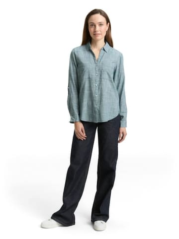 Tom Tailor Langarmbluse in deep meadow green