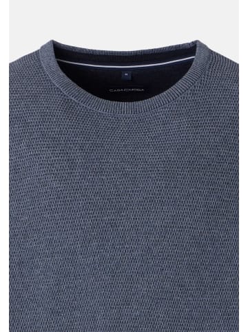 Casa moda Pullover Basic in Blau