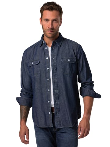JP1880 Hemd in dark blue denim