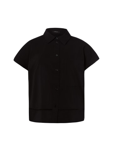 OPUS Bluse Fallerie in schwarz