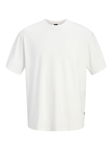 JACK & JONES PLUS T-shirt in Cloud Dancer
