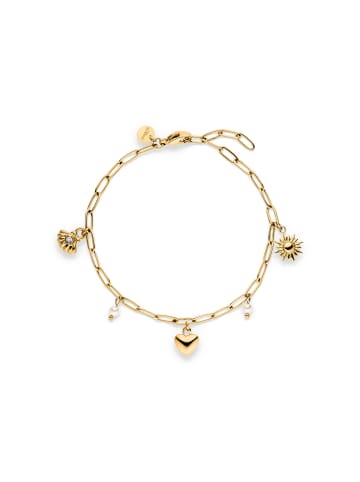 s.Oliver Armband Summer Charms in gold