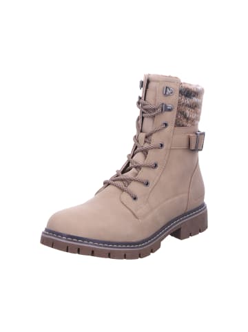 Tom Tailor Schnürboots Mit Tex-Membran in beige