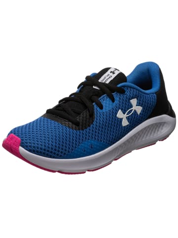 Under Armour Laufschuh Charged Pursuit 3 in blau / silber