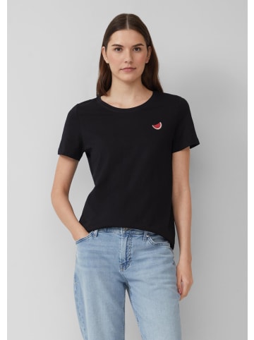 s.Oliver T-Shirt in 99D5_schwarz