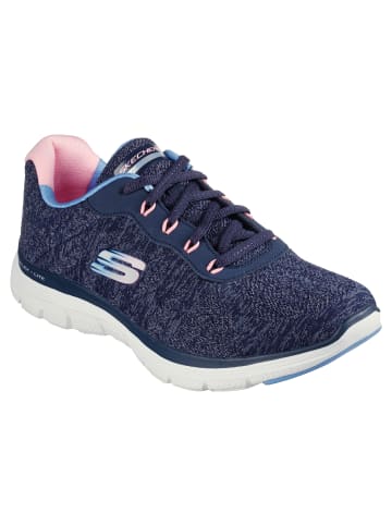 Skechers Sneaker "FLEX APPEAL 4.0 FRESH MOVE" in Marineblau / Mehrfarbig