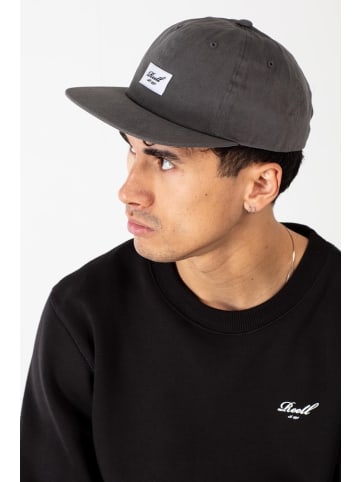 Reell Cap "Flat 6-Panel Cap" in Schwarz