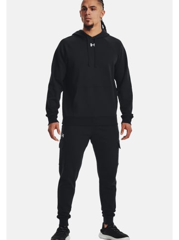 Under Armour Hoodie 'Rival' in schwarz