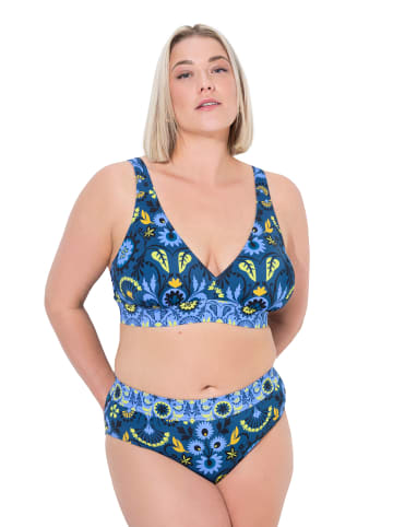Ulla Popken Bikini in kapitänsblau