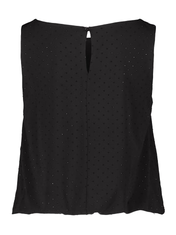 Vera Mont Blusentop im Glitzer-Look in Schwarz