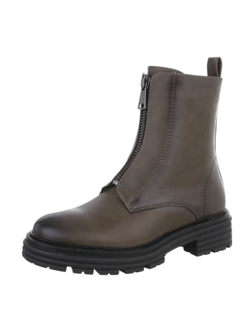 Ital-Design High Heel in Khaki