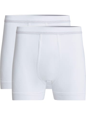 Con-ta Baumwolle, Doppelripp Schlüpfer 2er-Pack kochfest in weiss