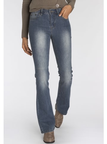 ARIZONA Bootcut-Jeans in blue used