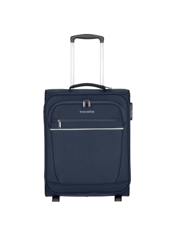 travelite Cabin - 2-Rollen-Kabinentrolley S 52 cm (navy) in navy