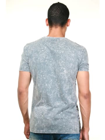 FIOCEO T-Shirt in grau/grün
