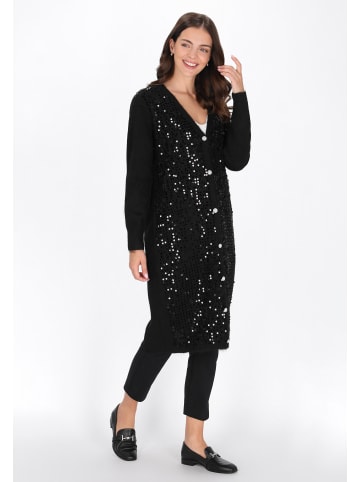 Usha Women Cardigan in black