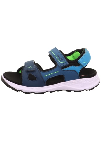 superfit Sandale CRISS CROSS in Blau/Türkis
