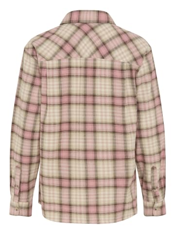 Kangaroos Hemdbluse in rosa-natur