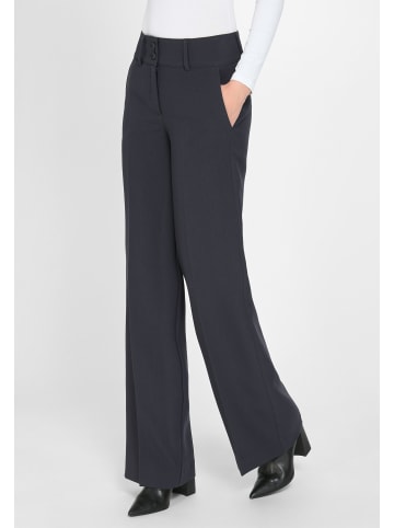 FADENMEISTER BERLIN Bügelfaltenhose Trousers in navy