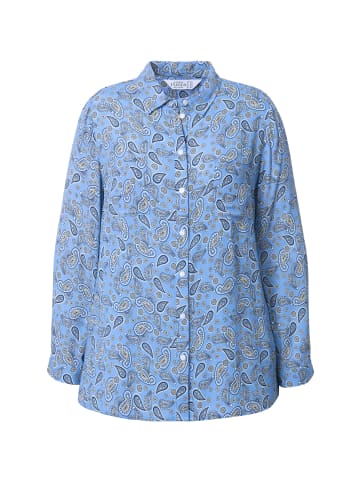 Studio Untold Bluse in azurblau