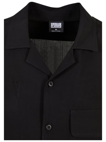Urban Classics Urban Classics Herren Viscose Camp Shirt in black