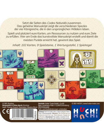 HUCH! Familienspiel Codex Naturalis in Bunt