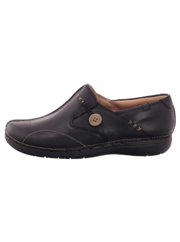 Clarks Slipper in schwarz
