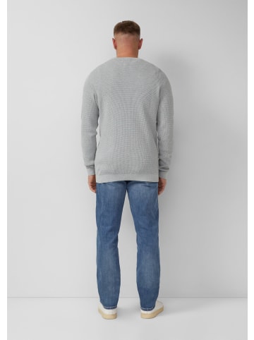 s.Oliver Strickpullover in 94W0_grau meliert