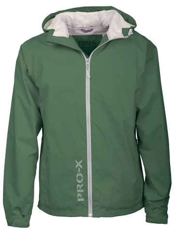 PRO-X elements Regenjacke "FLASH" in Dark Green-Grün