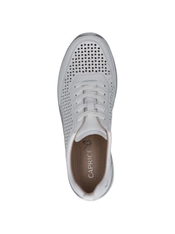 Caprice Sneaker in WHITE NAPPA