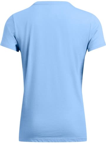 Under Armour T-Shirt "Ua Rival Logo Ss" in Blau